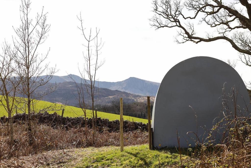 Motocamp Wales -Camping Pods ดอลเกซเซย์ ภายนอก รูปภาพ